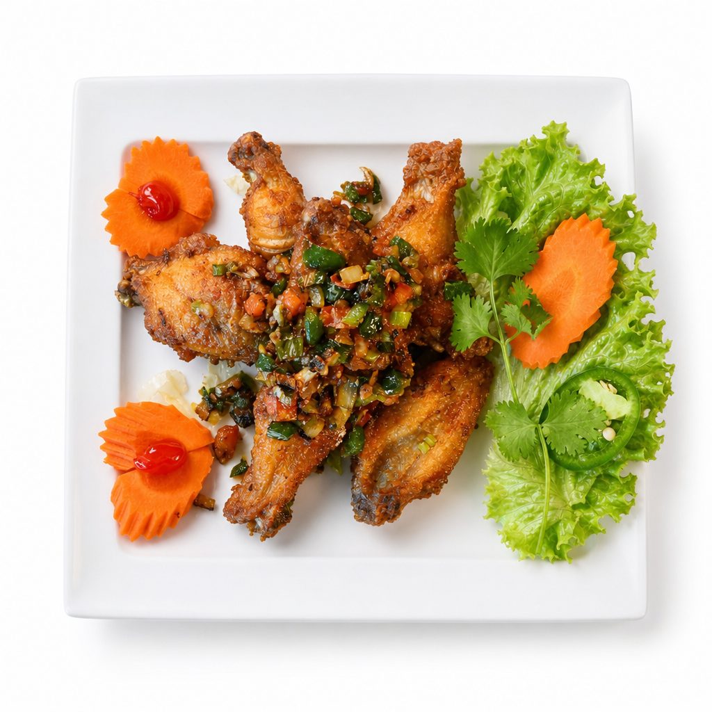 A11. Golden's Crispy Chicken Wings - Canh Gà Chiên.