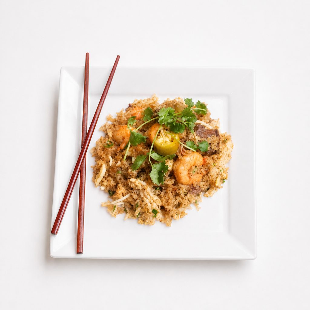 C8. Snow's Stir Fried Rice - Cơm Chiên.