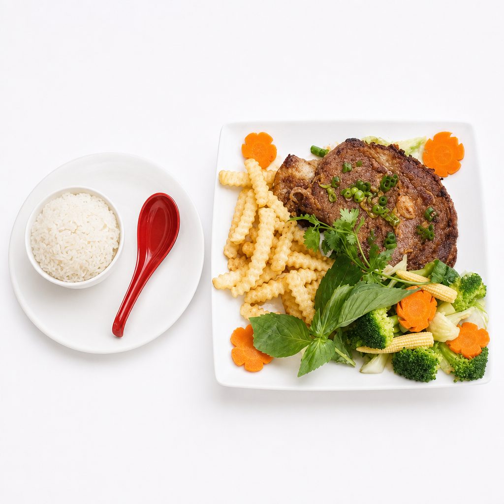 G8. Golden's Gold Steak - Bò Bít Tết.