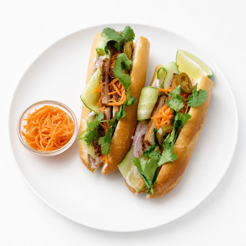 A18. Evergreen's Sandwich - Bánh Mì.