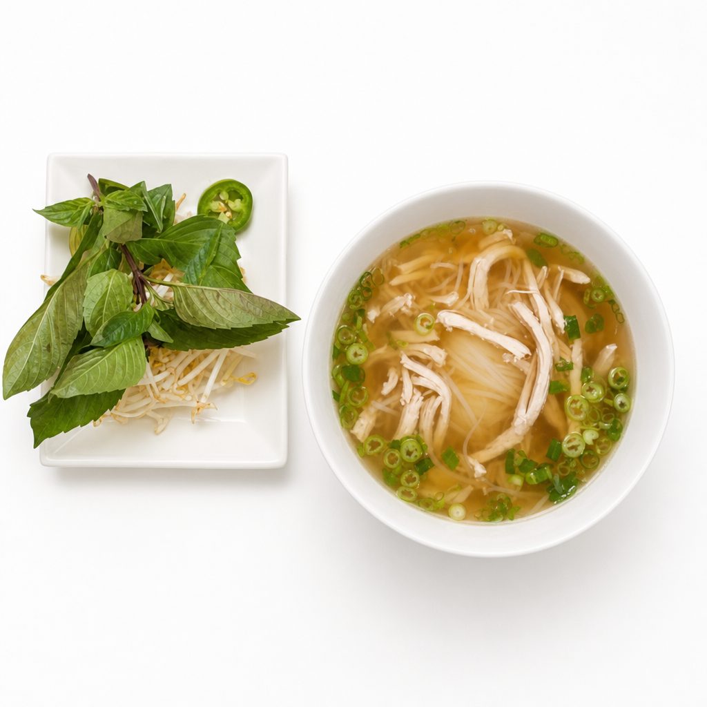 P10. Chicken with Fried Onion - Gà (M).