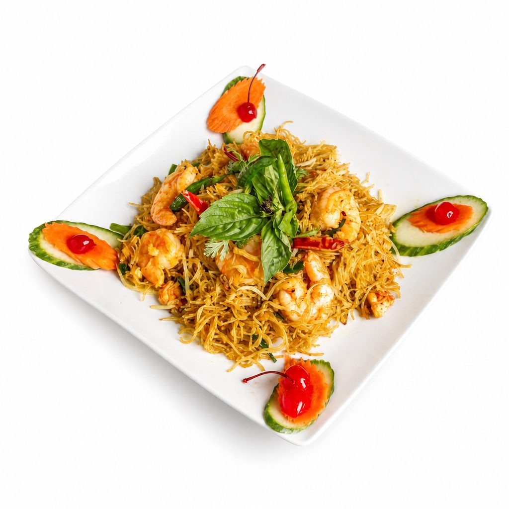 S5. Singapore Noodles - Bún Xào.