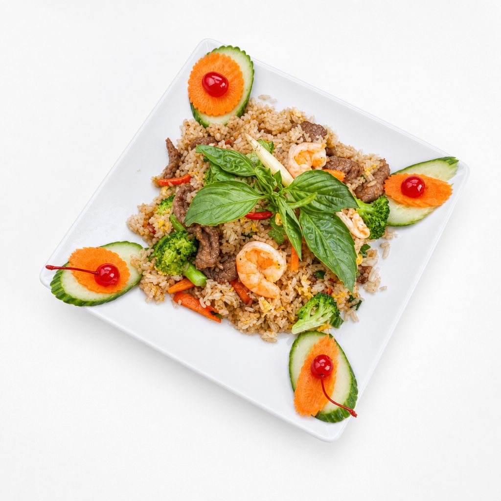 C12. Combo Stir Fried Rice - Cơm Chiên Thập Cẩm.