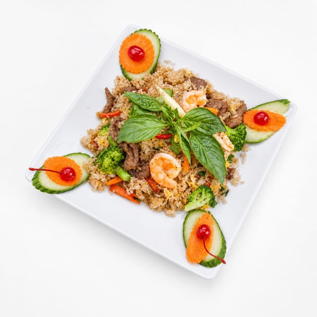 C12. Combo Stir Fried Rice - Cơm Chiên Thập Cẩm.