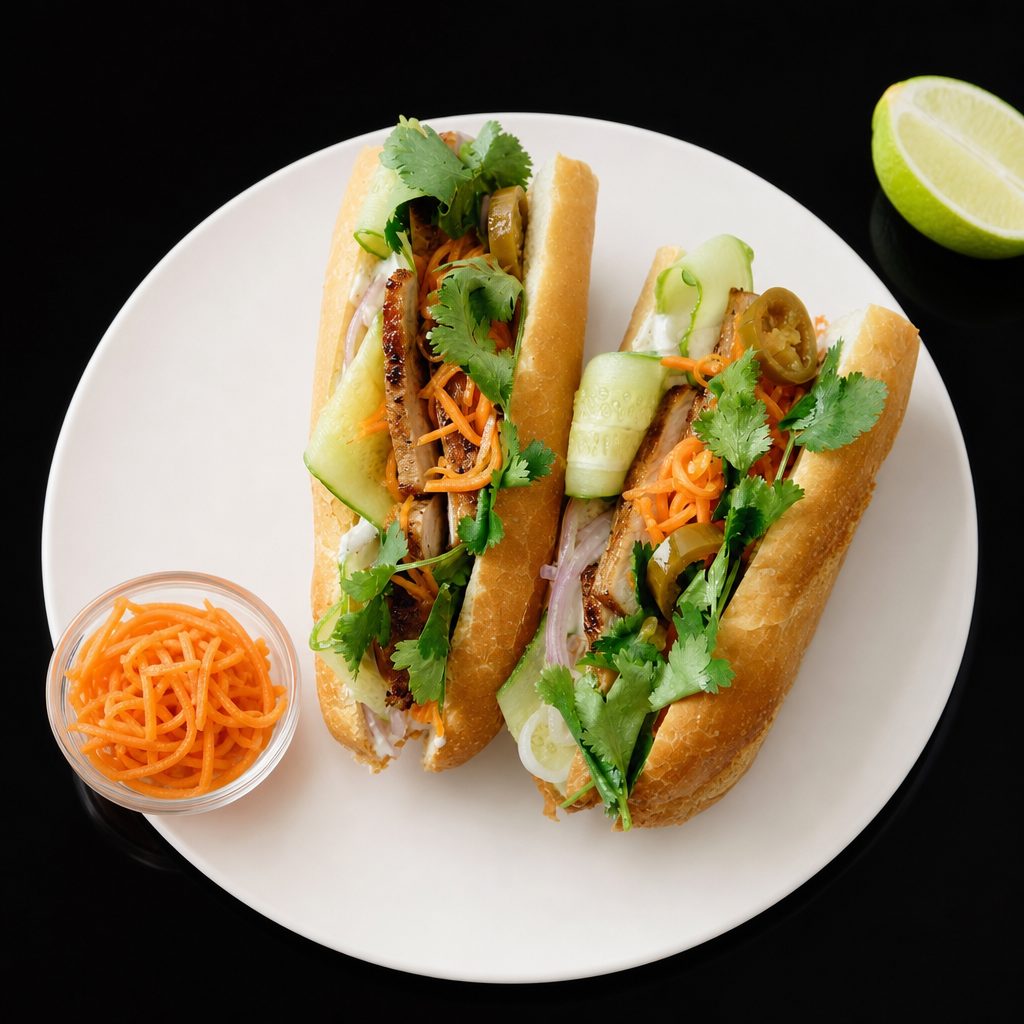 A18. Evergreen's Sandwich - Bánh Mì.