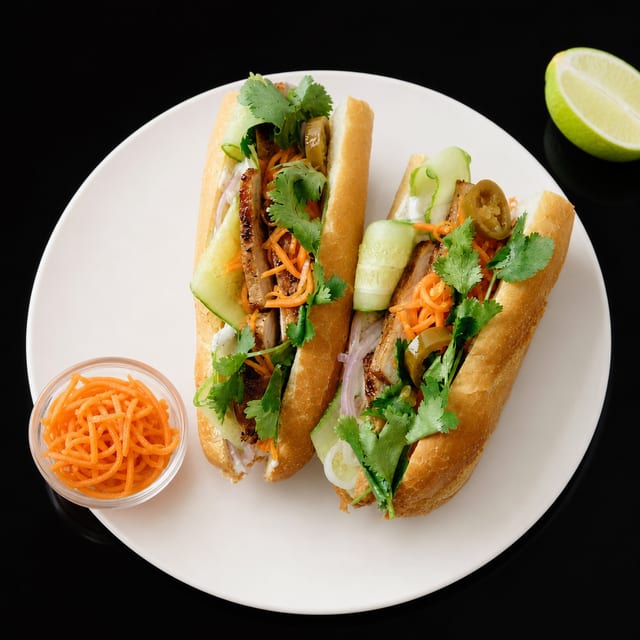 A18. Evergreen's Sandwich - Bánh Mì.