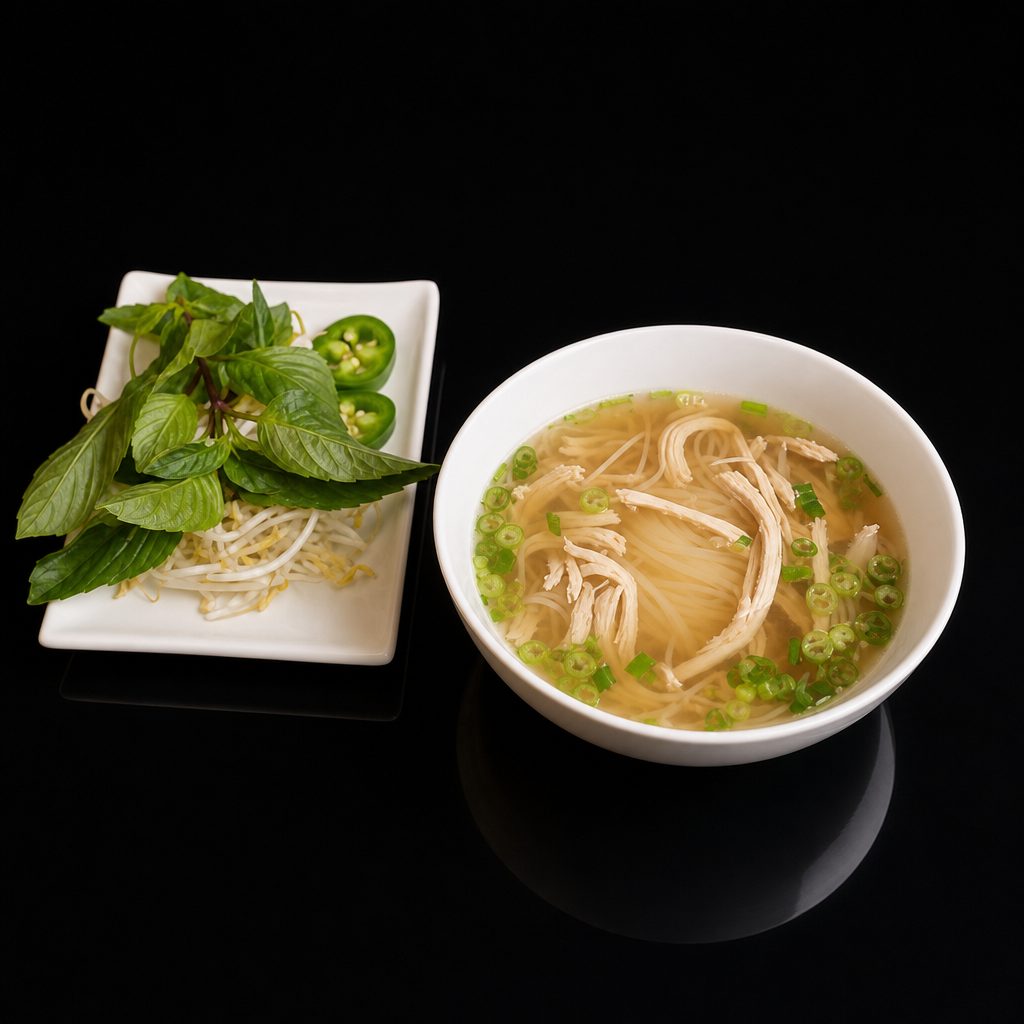 P10. Chicken with Fried Onion - Gà (M).