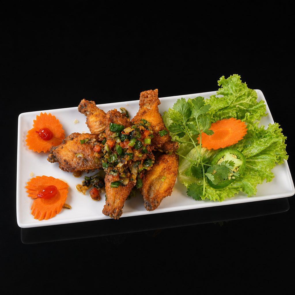 A11. Golden's Crispy Chicken Wings - Canh Gà Chiên.