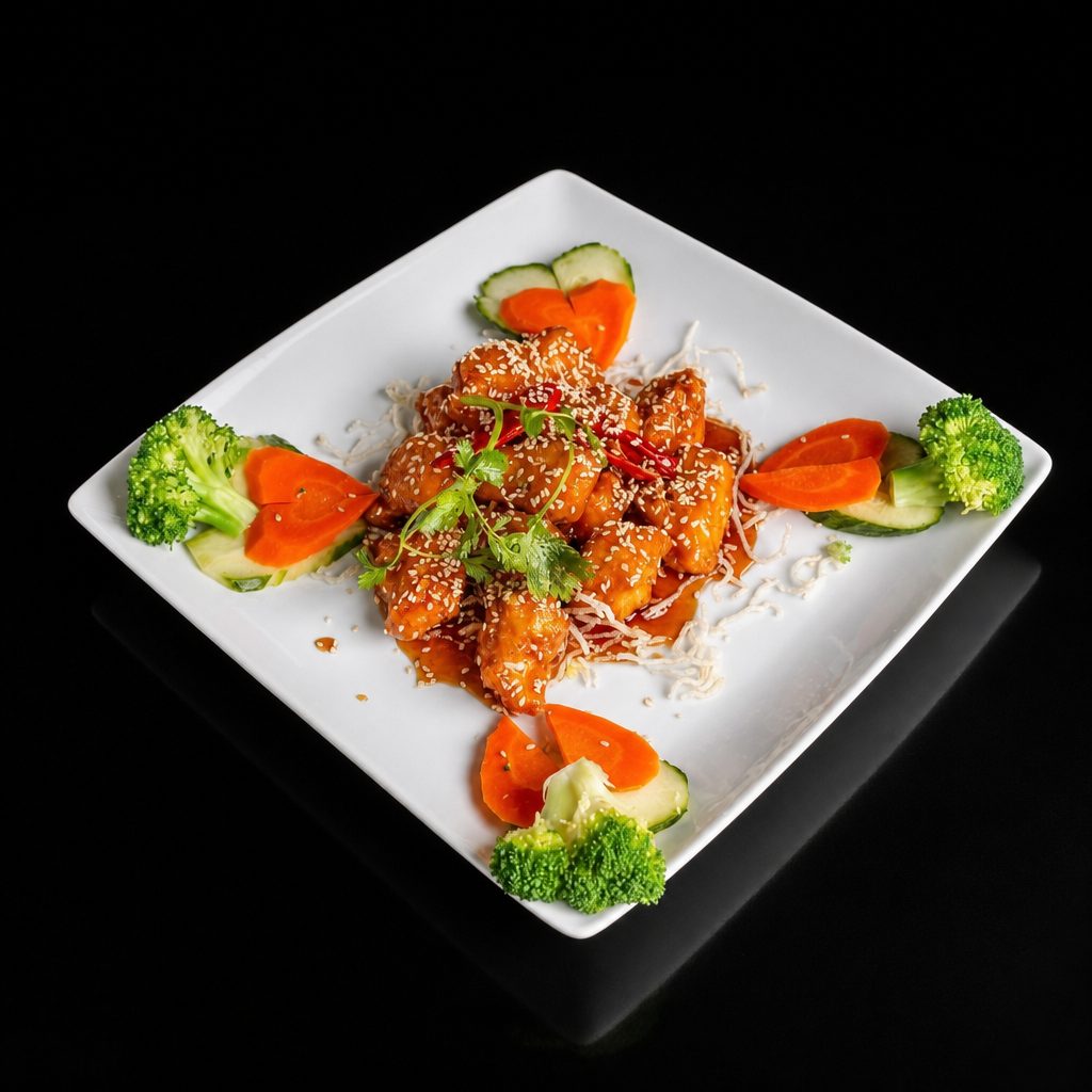 S1. Sesame Chicken - Gà Mè.