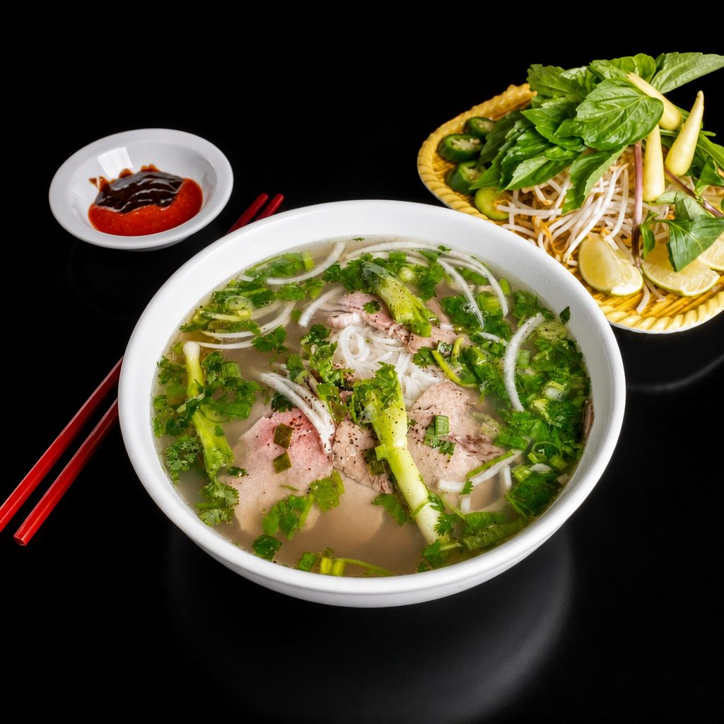 P5. Rare Steak & Brisket - Tái Nạm (M).