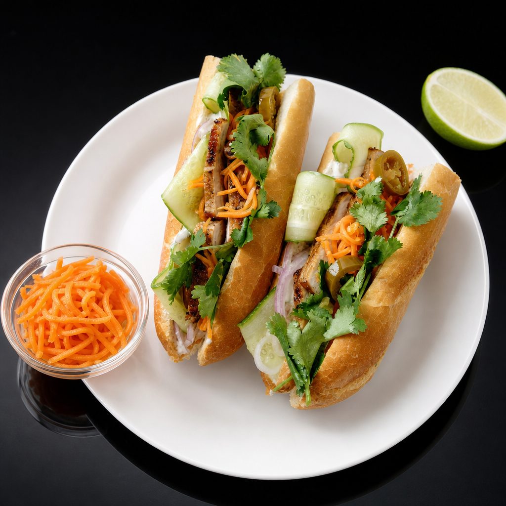 A18. Evergreen's Sandwich - Bánh Mì.