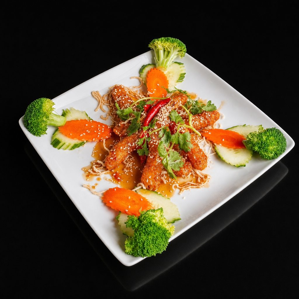 S2. Sesame Shrimp - Tôm Mè.