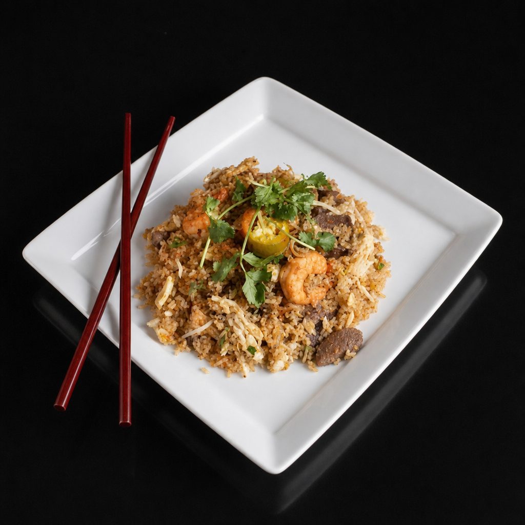 C8. Snow's Stir Fried Rice - Cơm Chiên.