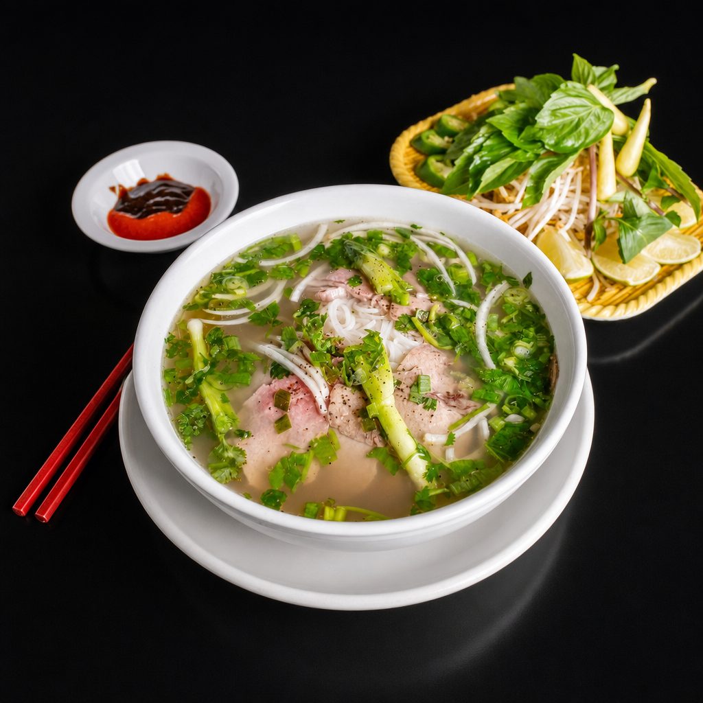 P5. Rare Steak & Brisket - Tái Nạm (M).
