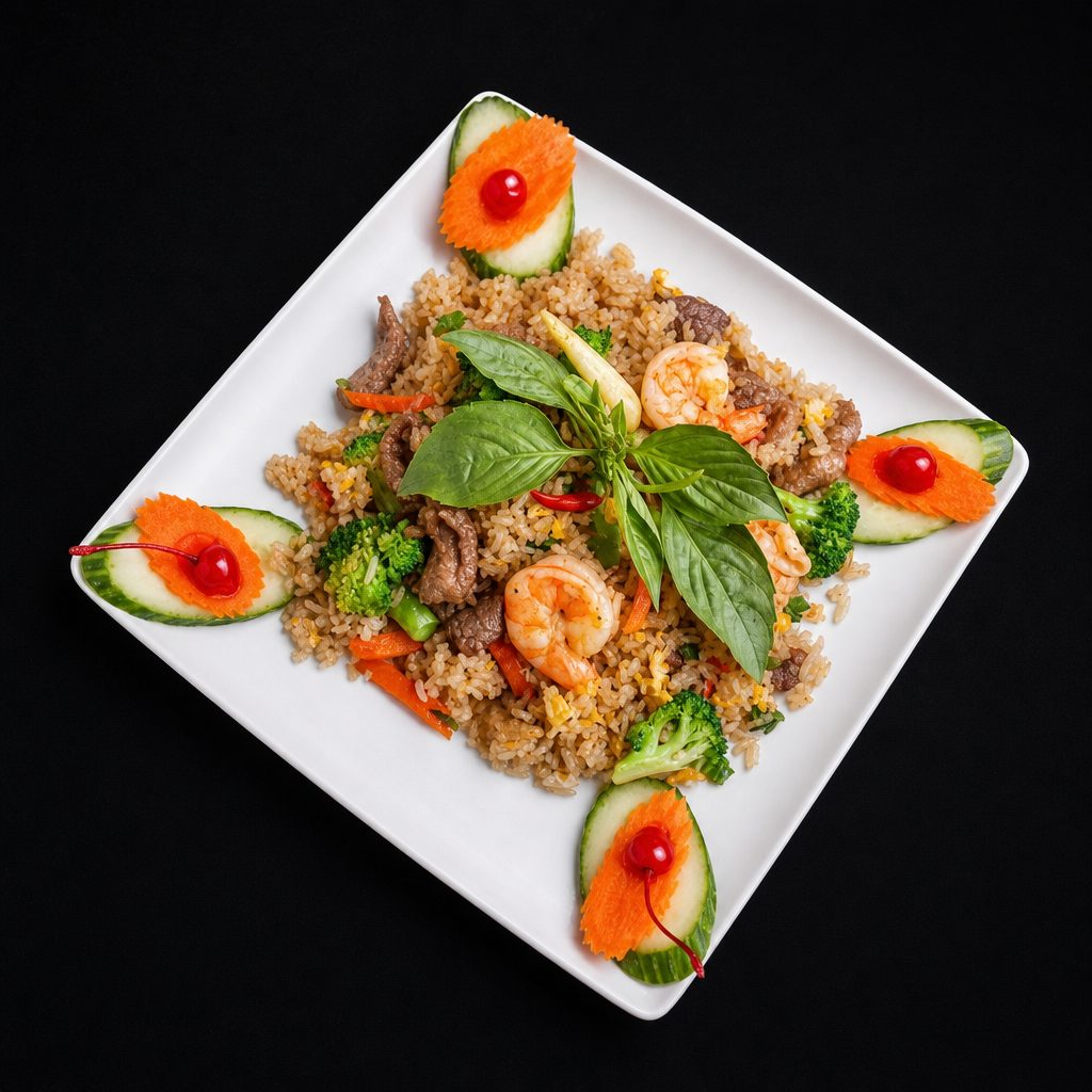 C10. Combo Stir Fried Rice - Cơm Chiên Thập Cẩm.
