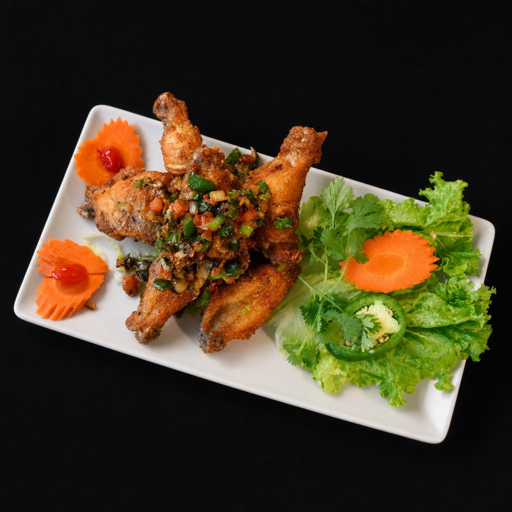 A9. Golden's Crispy Chicken Wings - Canh Gà Chiên.