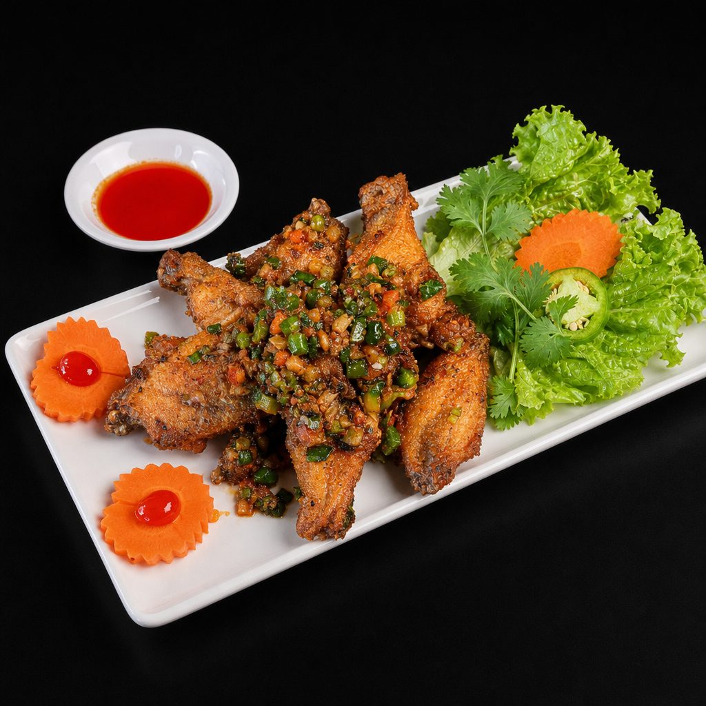 A11. Golden's Crispy Chicken Wings - Canh Gà Chiên.