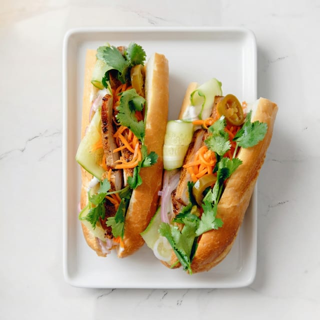 A18. Evergreen's Sandwich - Bánh Mì.