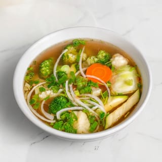 P11. Vegetables Tofu with Fried Onion - Chay (M)