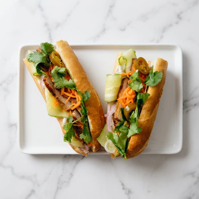 A18. Evergreen's Sandwich - Bánh Mì.