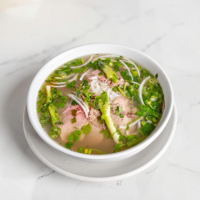 P5. Rare Steak & Brisket - Tái Nạm (M).