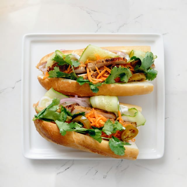 A18. Evergreen's Sandwich - Bánh Mì.