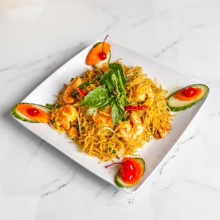 S6. Singapore Noodles - Bún Xào