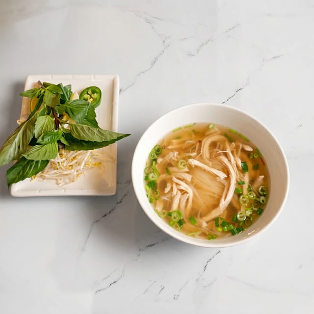 P10. Chicken with Fried Onion - Gà (M).