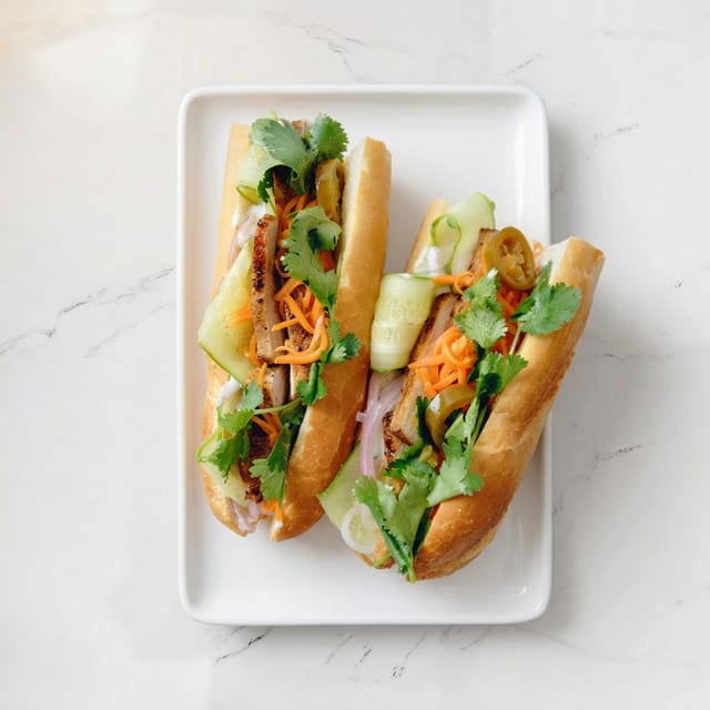 A18. Evergreen's Sandwich - Bánh Mì.