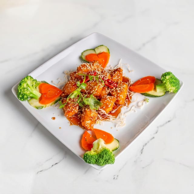S2. Sesame Chicken - Gà Mè.