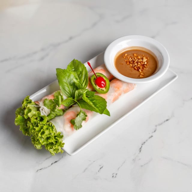 A1. Spring Rolls - Gỏi Cuốn.