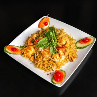 S6. Singapore Noodles - Bún Xào